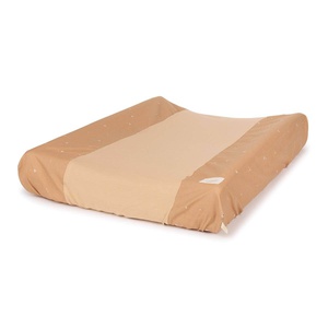 Housse matelas à langer CALMA STORIES Nobodinoz blush little cherries