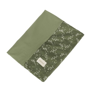Housse matelas à langer CALMA STORIES Nobodinoz green jasmine