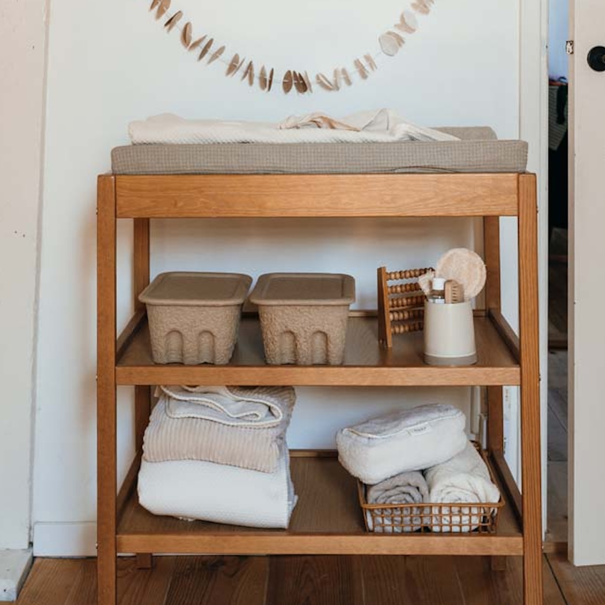 Housse matelas à langer MALAGA Koeka sage