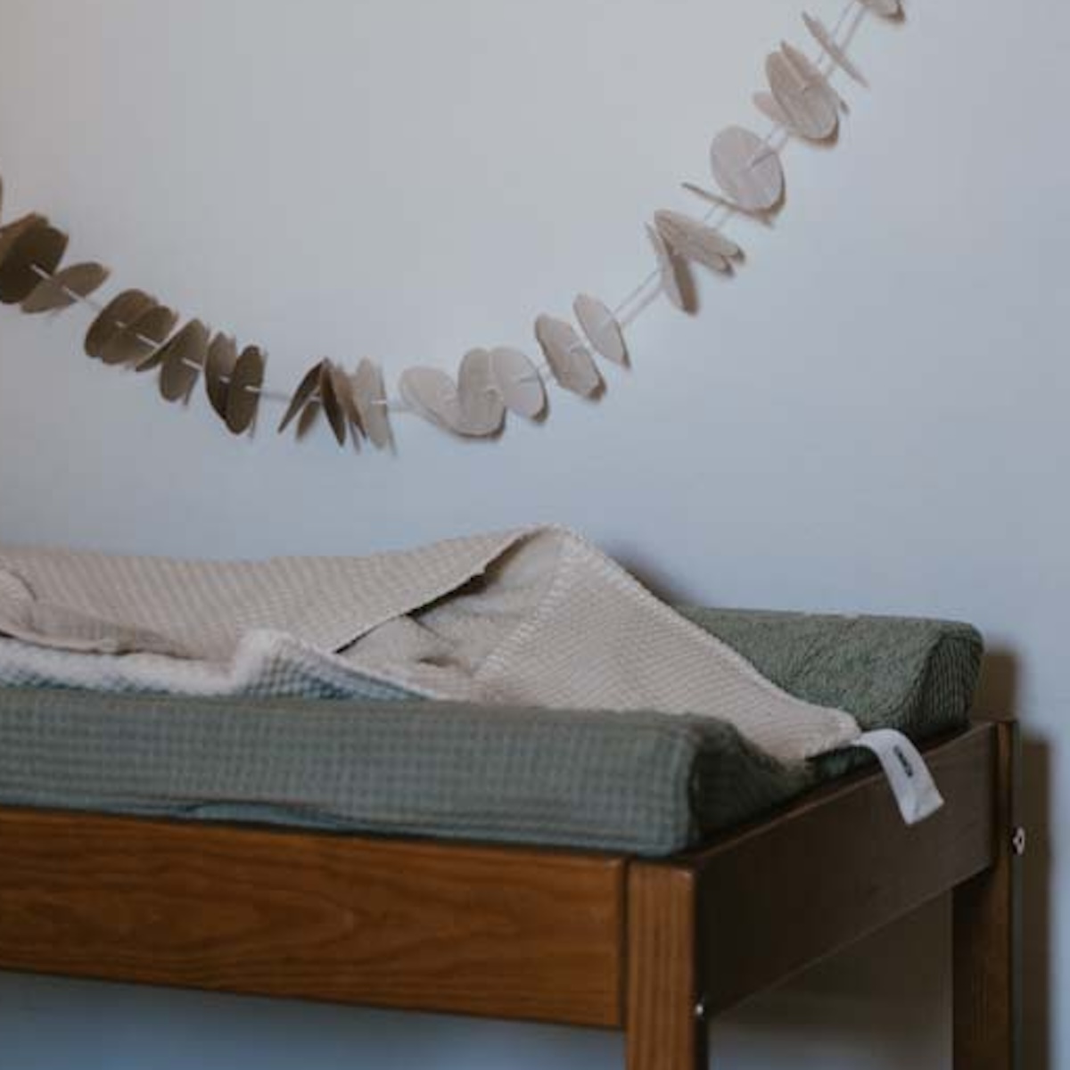 Housse matelas à langer MALAGA Koeka sage