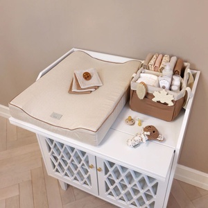 Housse matelas à langer OCS Classic Stripes Camel Cam Cam
