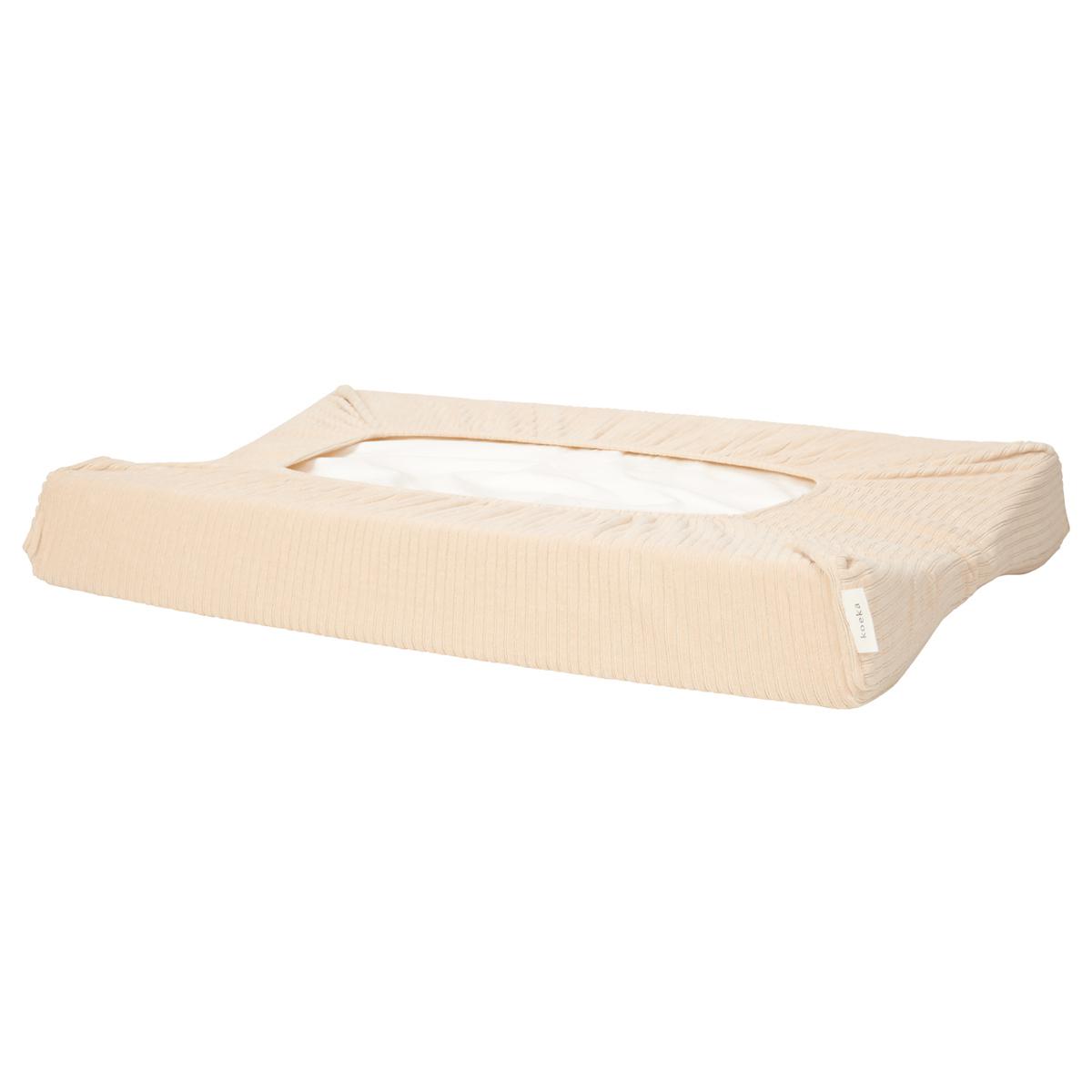 Housse matelas à langer VIK Koeka sand