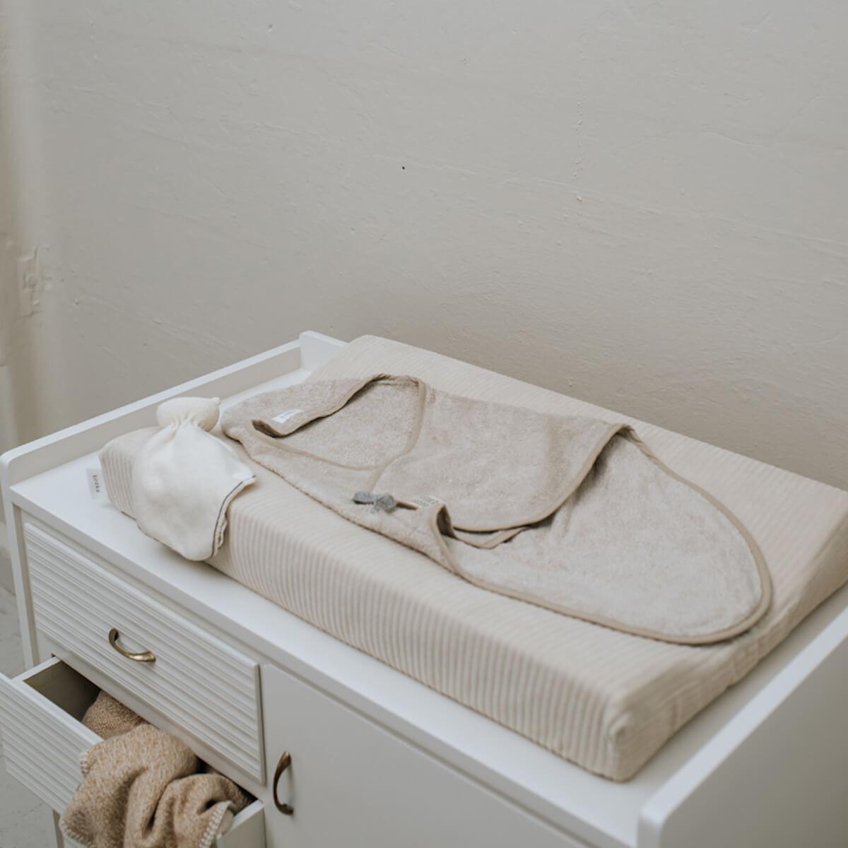 Housse matelas à langer VIK Koeka sand