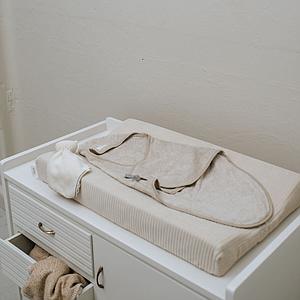 Housse matelas à langer VIK Koeka sand