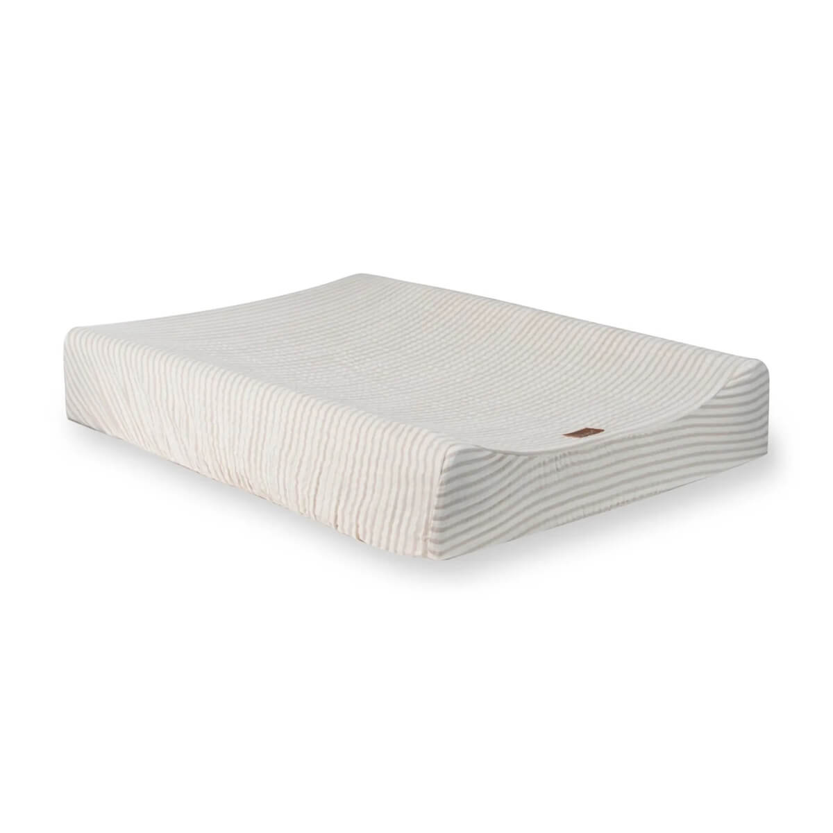 Housse matelas R/V NATURAL Quax stripes