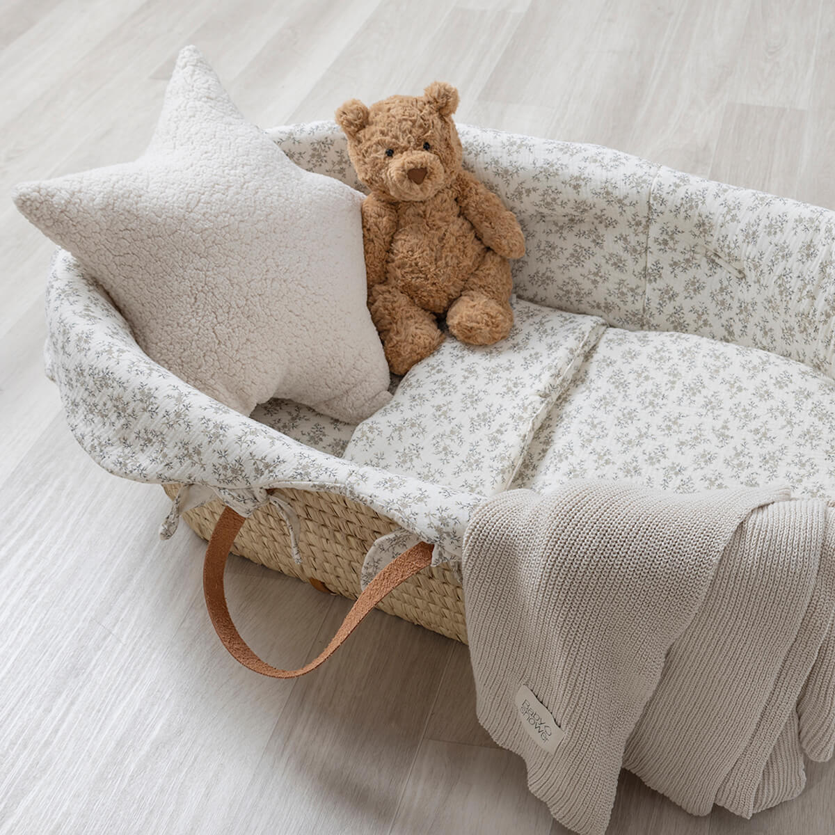 Housse pour couffin LITTLE CLOUD Babyshower miley