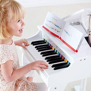 Instrument musique DELUXE GRAND PIANO Hape white