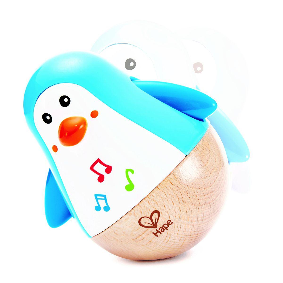Instrument musique PENGUIN MUSICAL WOBBLER Hape