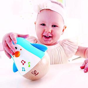 Instrument musique PENGUIN MUSICAL WOBBLER Hape