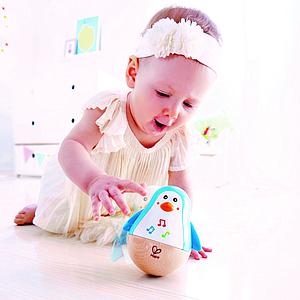 Instrument musique PENGUIN MUSICAL WOBBLER Hape