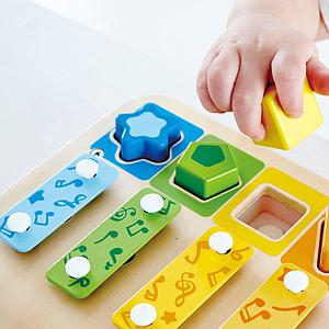 Instrument musique SHAPE SORTER XYLOPHONE Hape