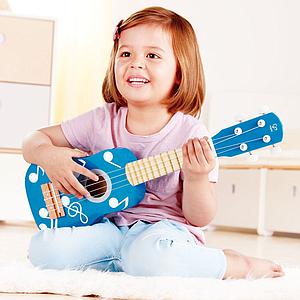 Instrument musique UKULELE Hape blue