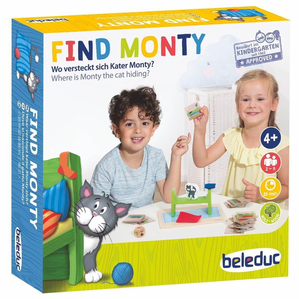 Jeu amusant FIND MONTY Beleduc