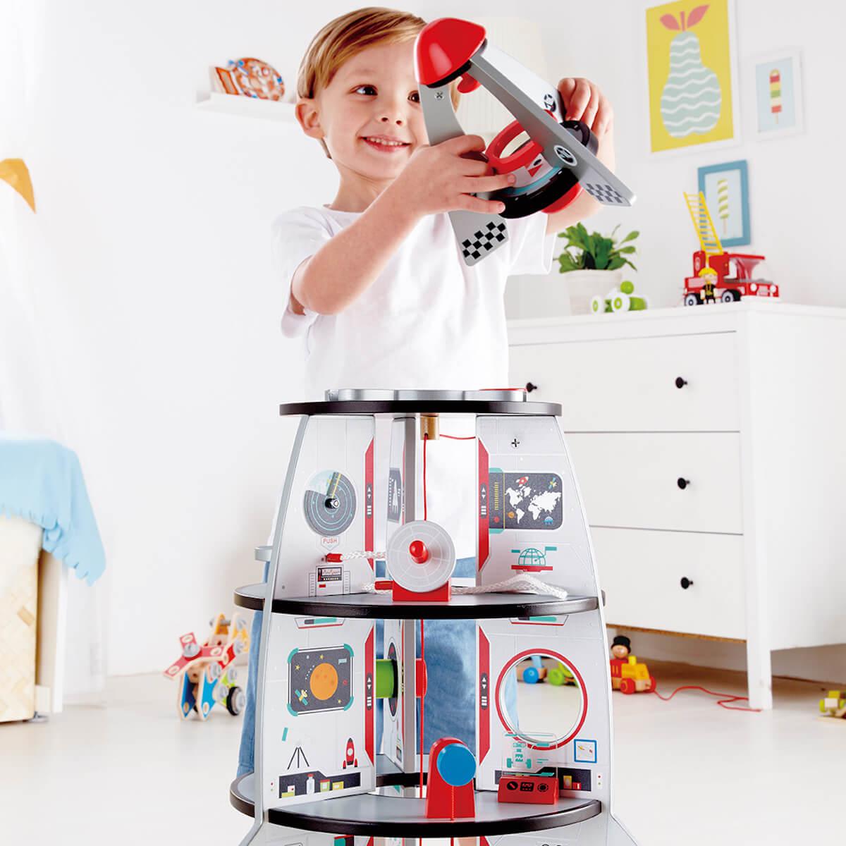 Jeu construction FOUR-STAGE ROCKET SHIP Hape