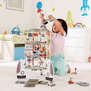 Jeu construction FOUR-STAGE ROCKET SHIP Hape
