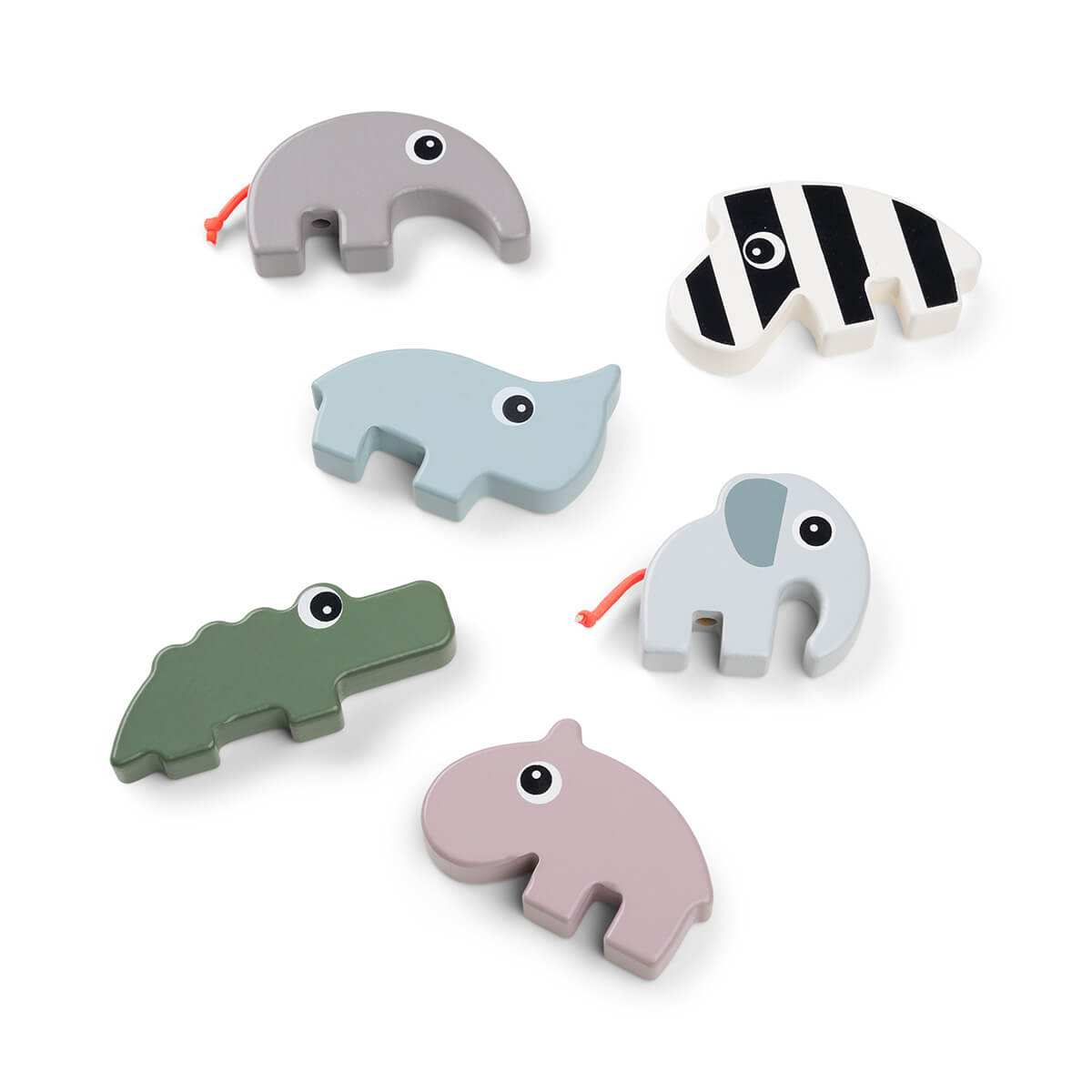 Jeu de blocs de construction 34pcs DEER FRIENDS Done by Deer Colour mix