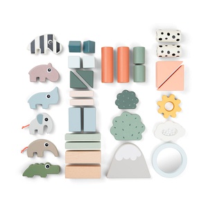 Jeu de blocs de construction 34pcs DEER FRIENDS Done by Deer Colour mix