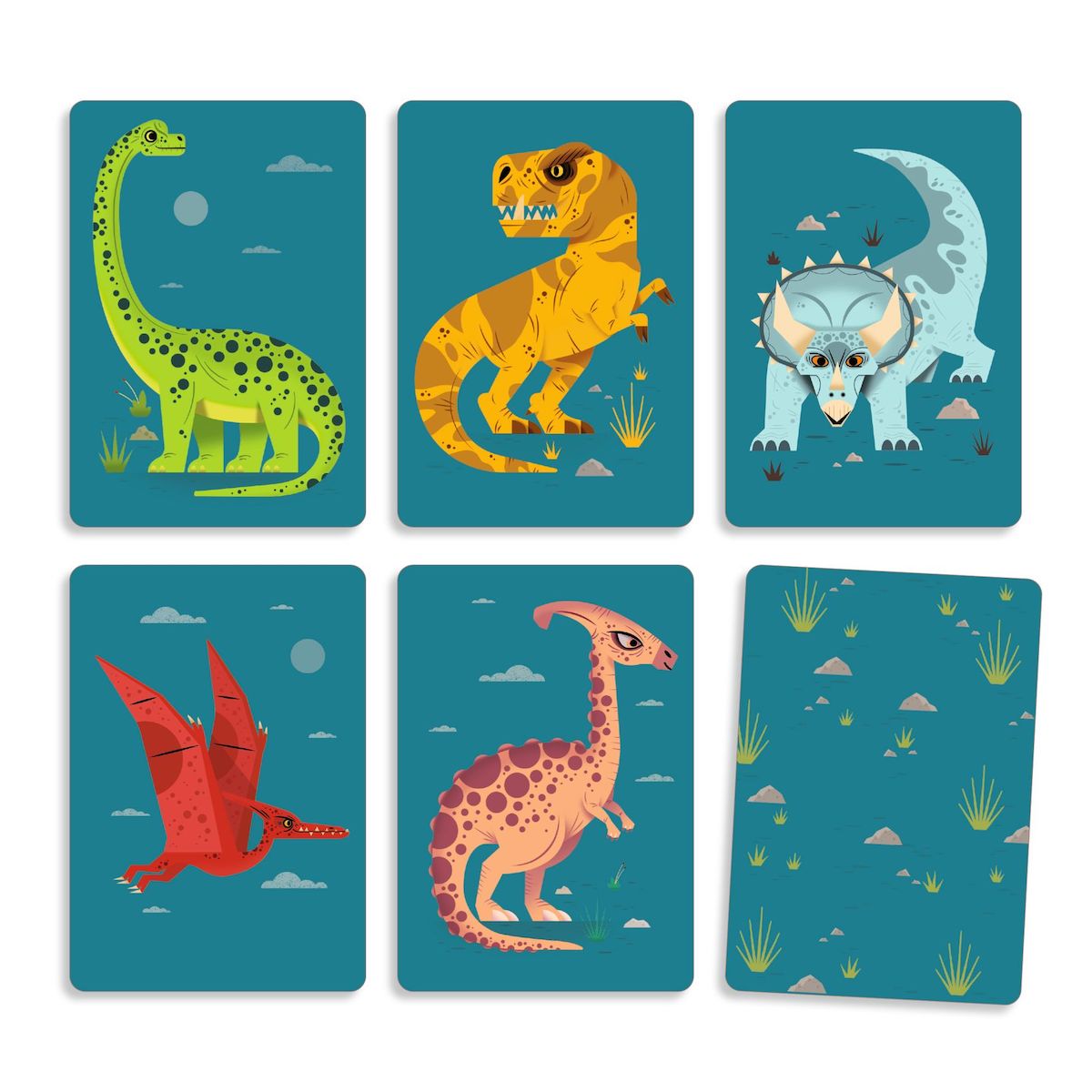 Jeu de cartes DINO DRAFT Djeco