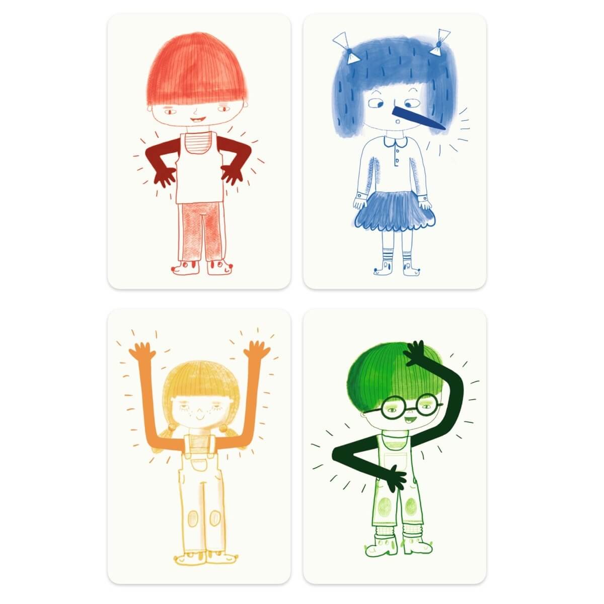 Jeu de cartes Kidimime Djeco