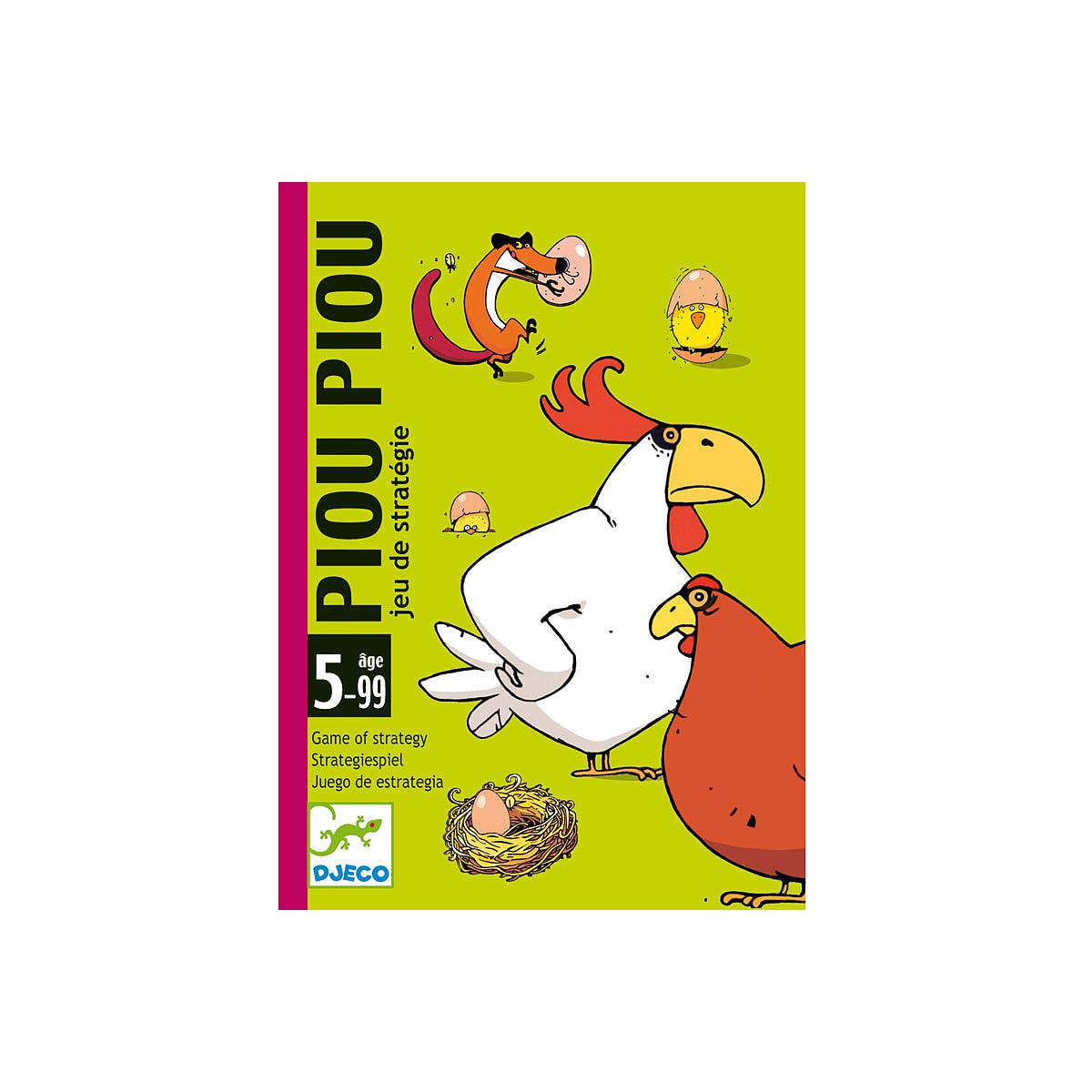 Jeu de cartes PIOU PIOU Djeco