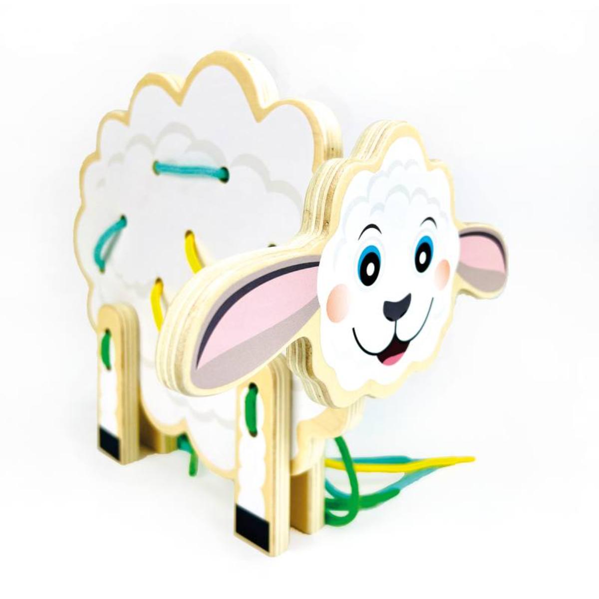 Jeu de laçage Set animaux XXL Beleduc