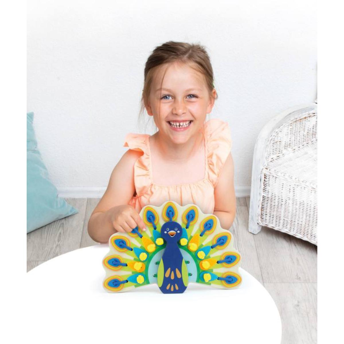 Jeu de laçage Set animaux XXL Beleduc