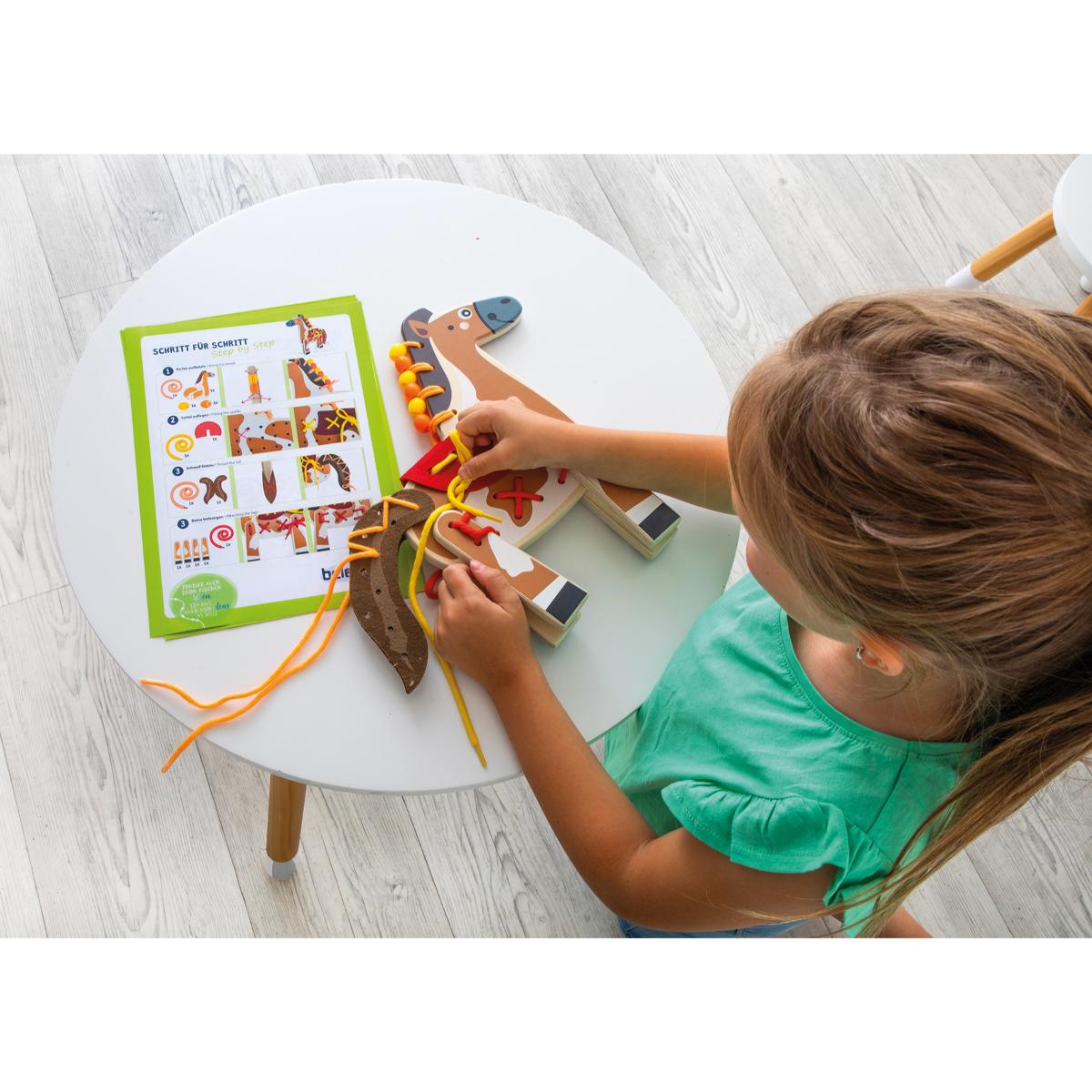 Jeu de laçage Set animaux XXL Beleduc