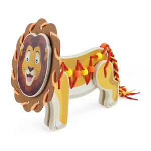 Jeu de laçage Set animaux XXL Beleduc