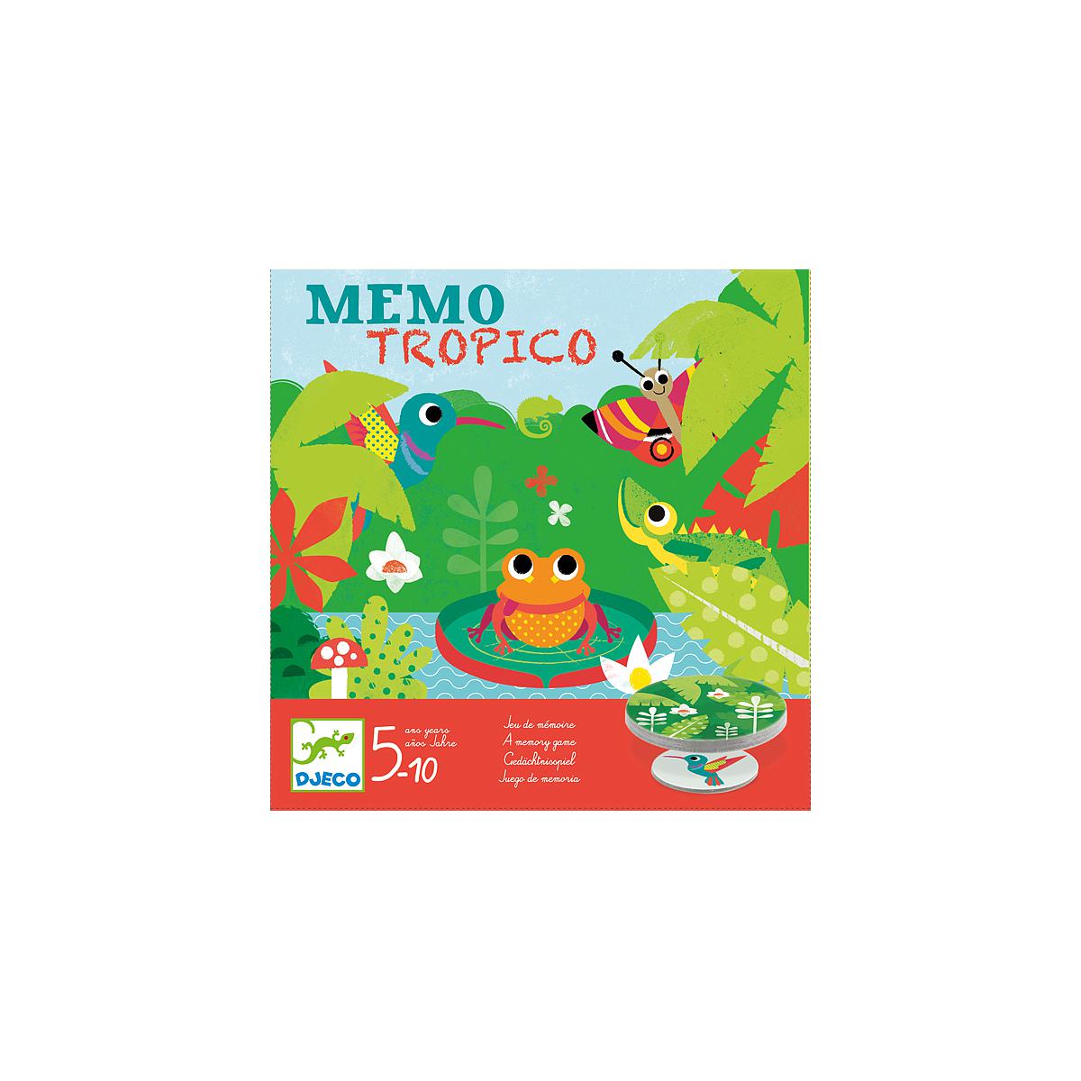Jeu de société mémo 5-10Y TROPICO Djeco