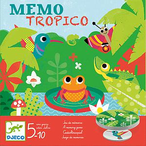 Jeu de société mémo 5-10Y TROPICO Djeco