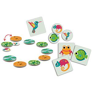 Jeu de société mémo 5-10Y TROPICO Djeco