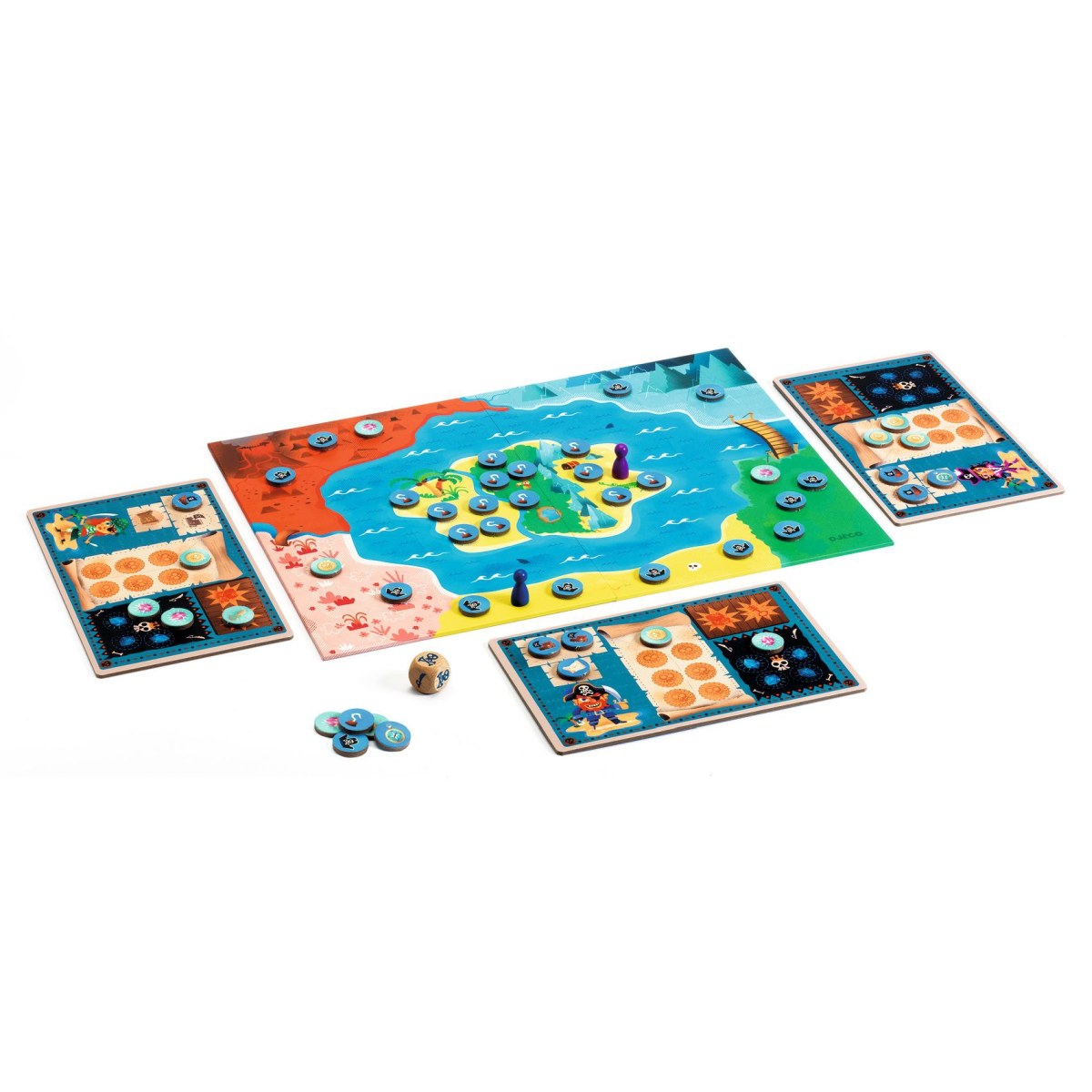 Jeu de société Pirat Island Djeco