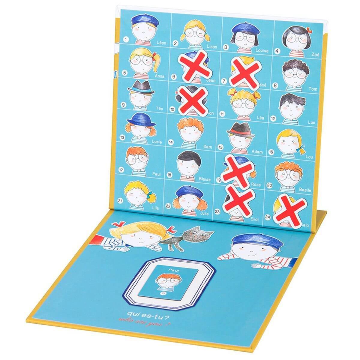 Jeu de société Qui es-tu AUJOURD'HUI C'EST MERCREDI Moulin Roty