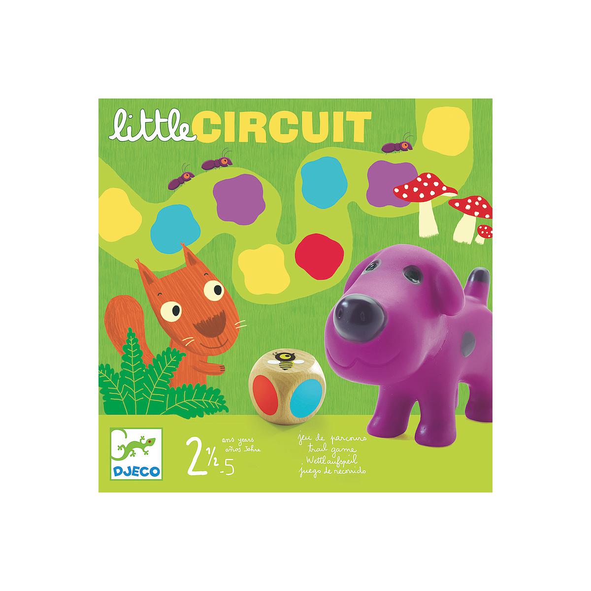 Jeu des tout petits LITTLE CIRCUIT Djeco