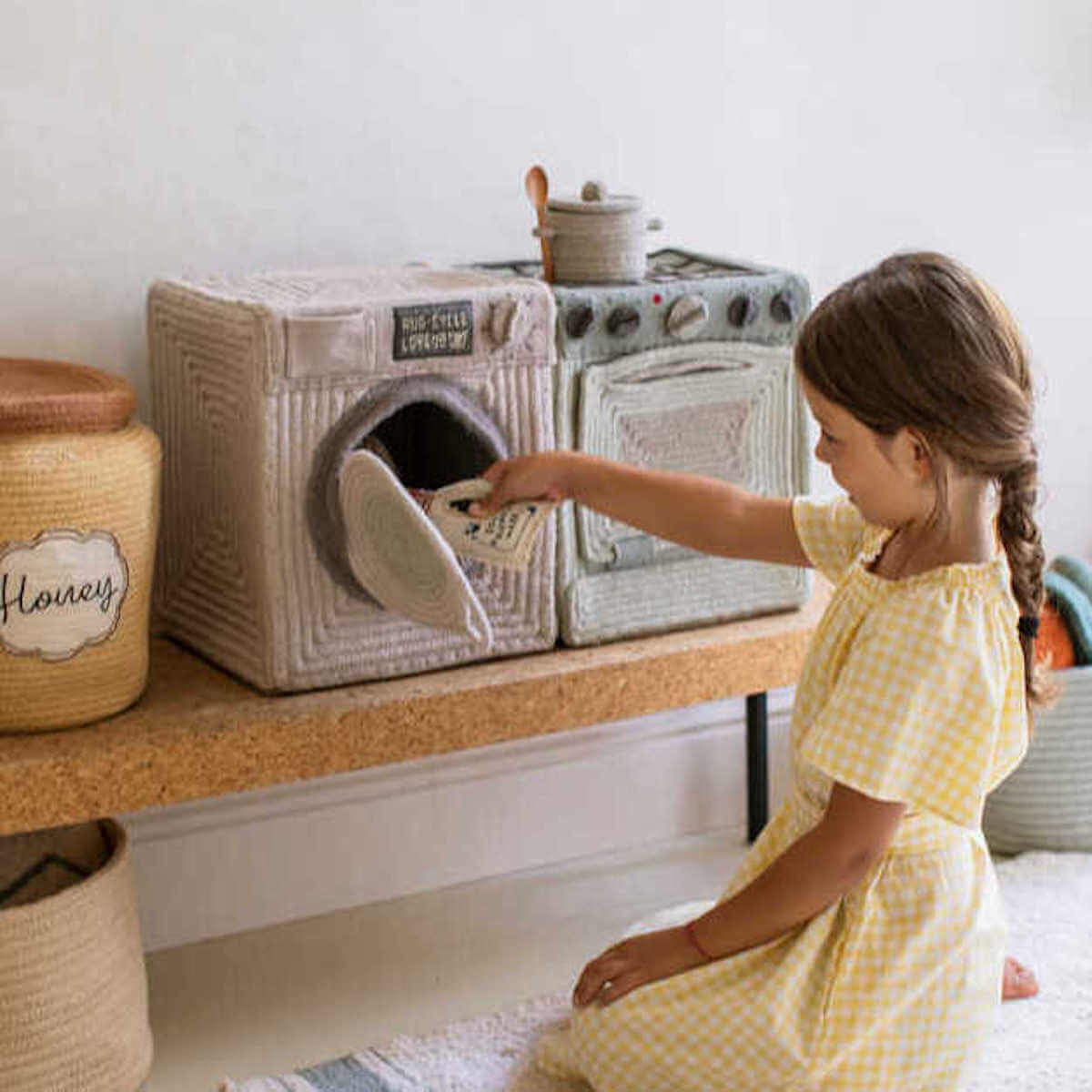 Jeu d'imitation machine à laver LITTLE CHEF Lorena Canals