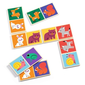 Jeu éducatif Domino Wood Djeco