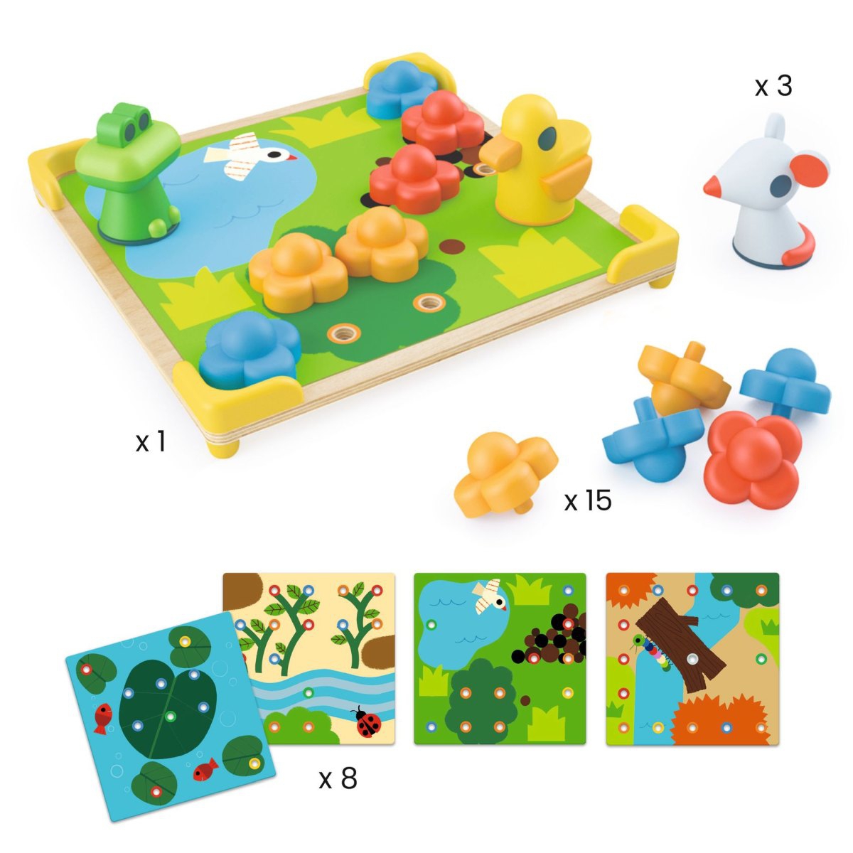 Jeu éducatif Ducky & Co Djeco