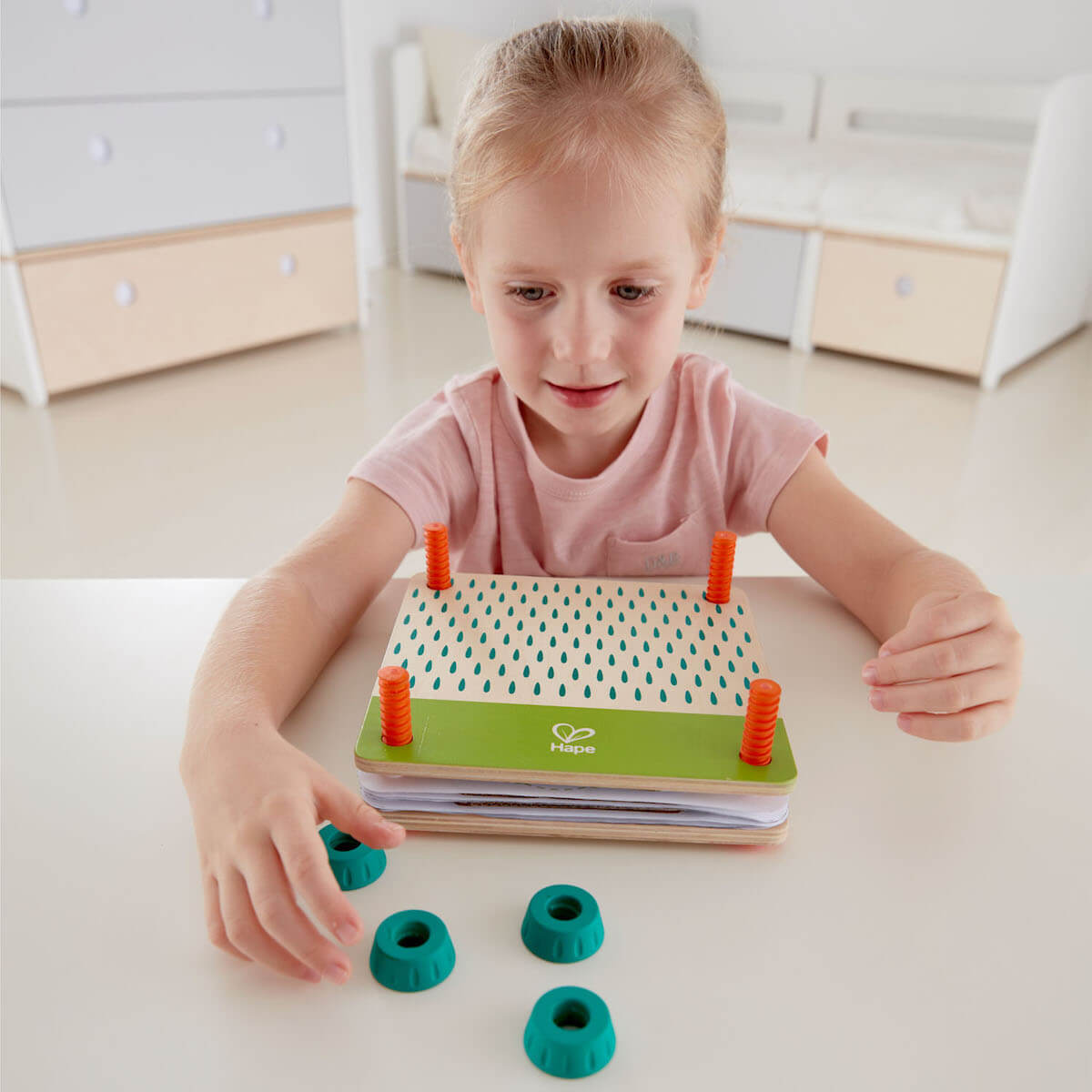 Jeu éducatif FLOWER PRESS ART DIY Hape