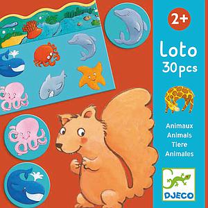 Jeu éducatif LOTO DES ANIMAUX Djeco
