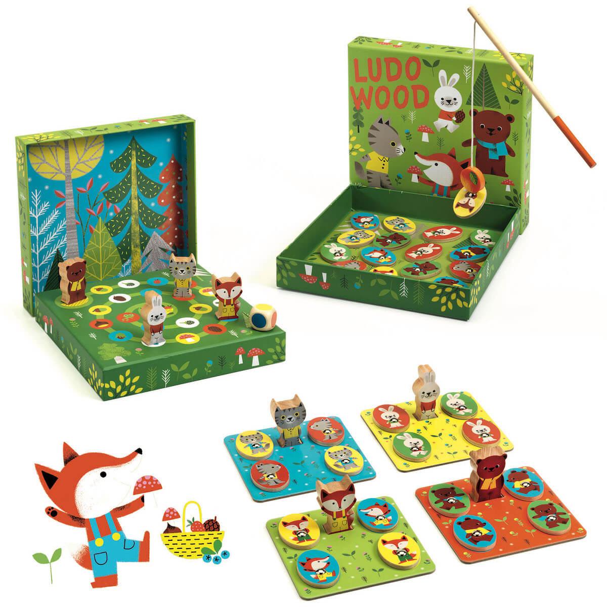 Jeu éducatif LudoWood BOIS Djeco