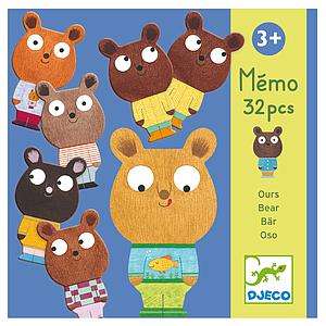 Jeu éducatif MÉMO OURS Djeco