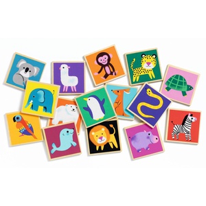 Jeu éducatif Memo Wood Djeco