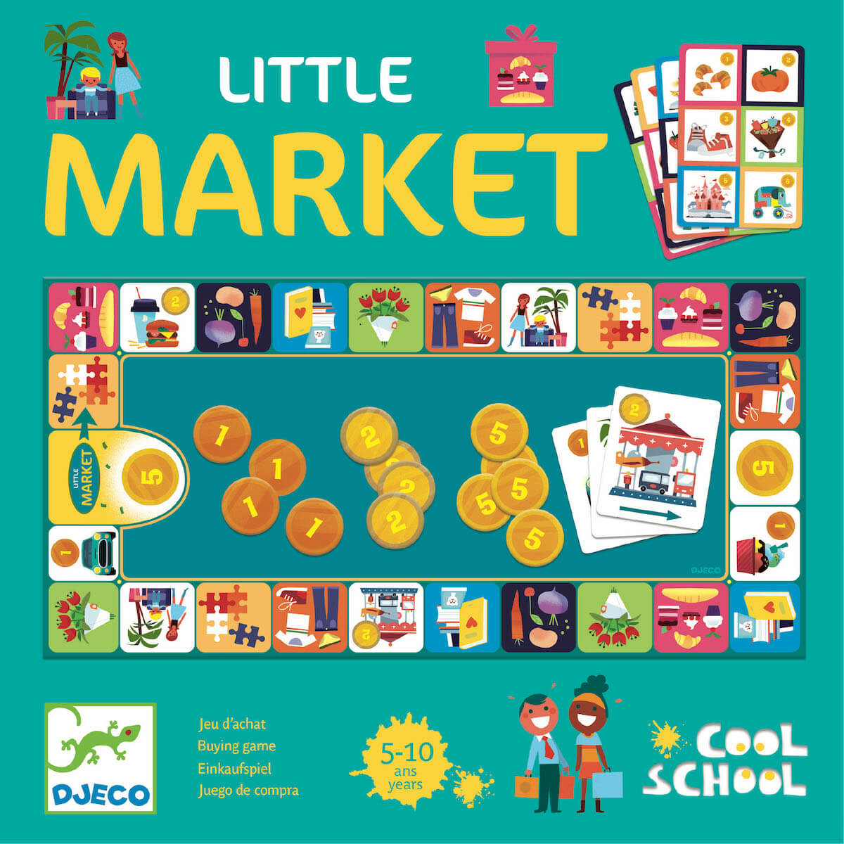 Jeu éducatif P'tit market JEUX Djeco