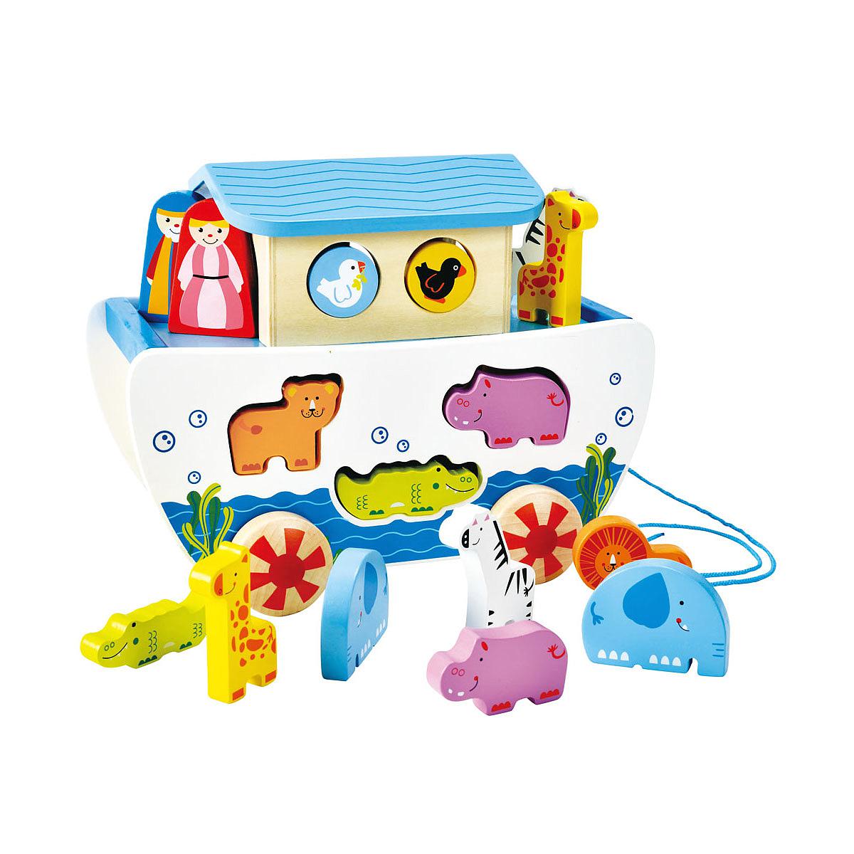 Jeu éducatif PULL ALONG NOAH'S ARK Hape