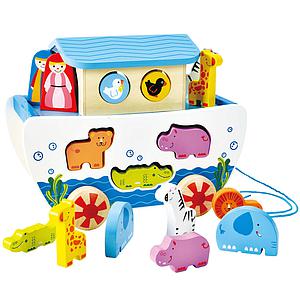 Jeu éducatif PULL ALONG NOAH'S ARK Hape
