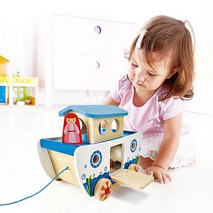 Jeu éducatif PULL ALONG NOAH'S ARK Hape