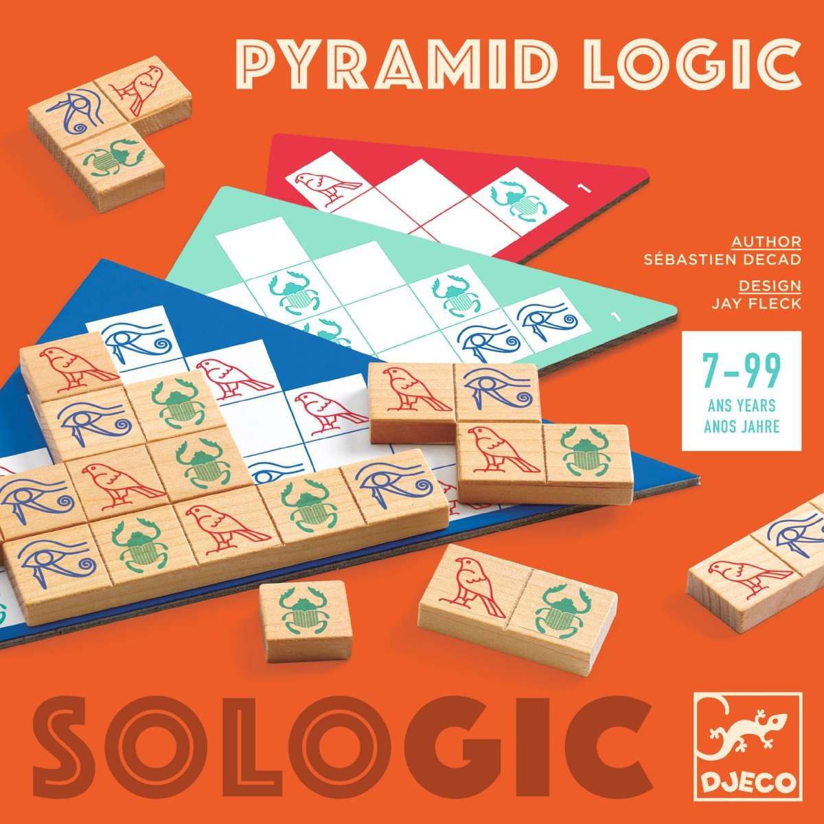 Jeu éducatif Pyramid Logic SOLOGIC Djeco
