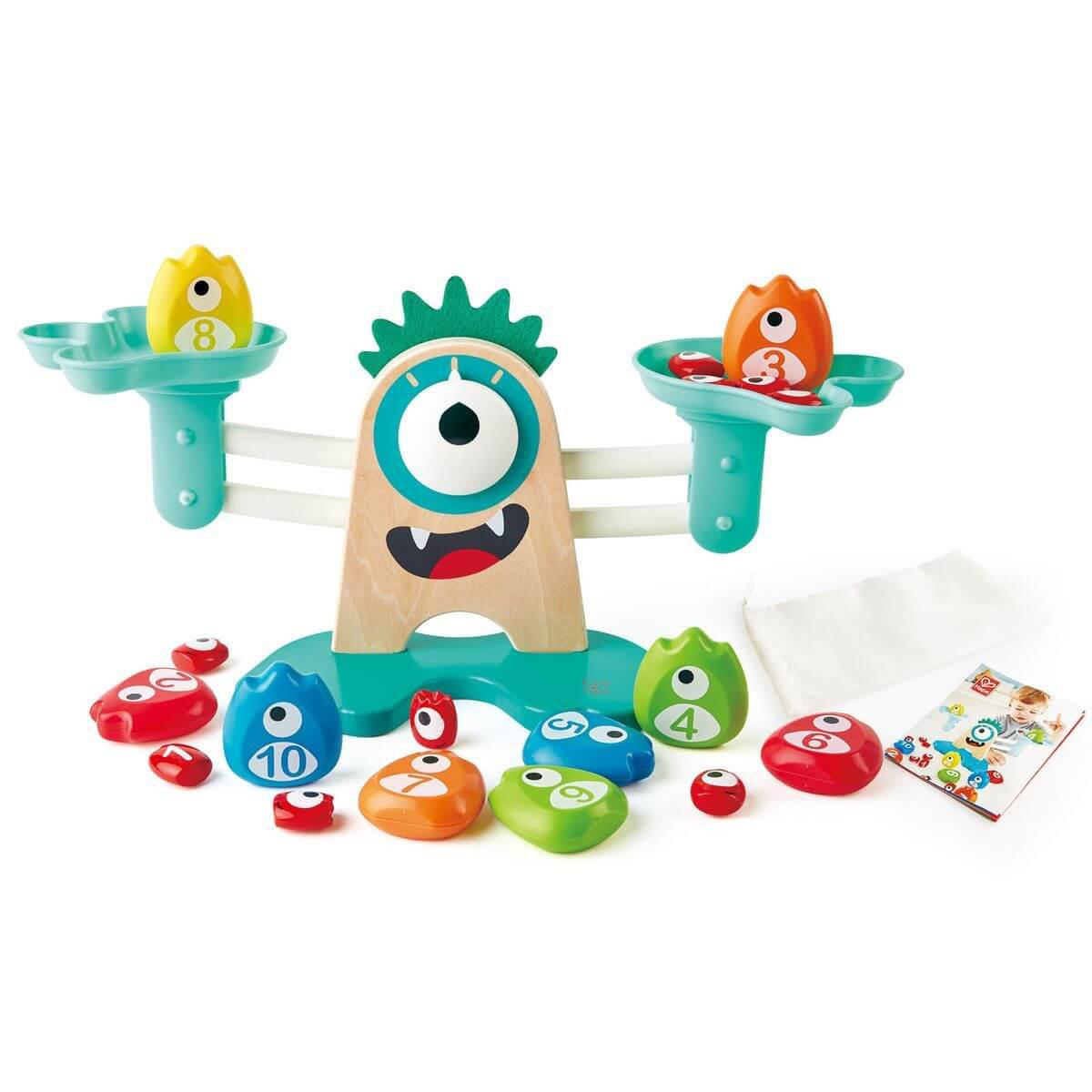 Jeu éducative balance maths MONSTRES Hape