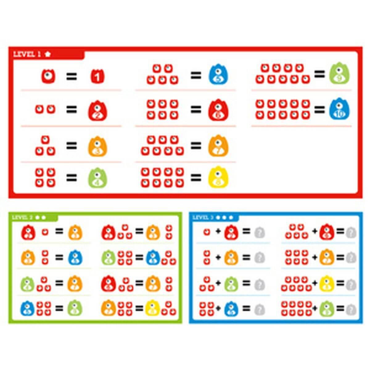 Jeu éducative balance maths MONSTRES Hape