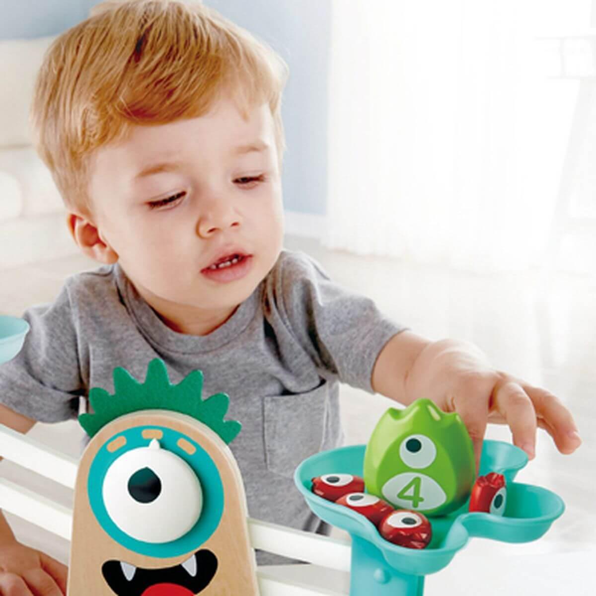 Jeu éducative balance maths MONSTRES Hape